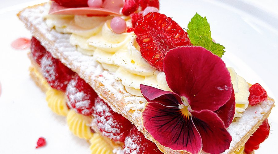 Cranberry Mille-Feuille - Formosa Dessert