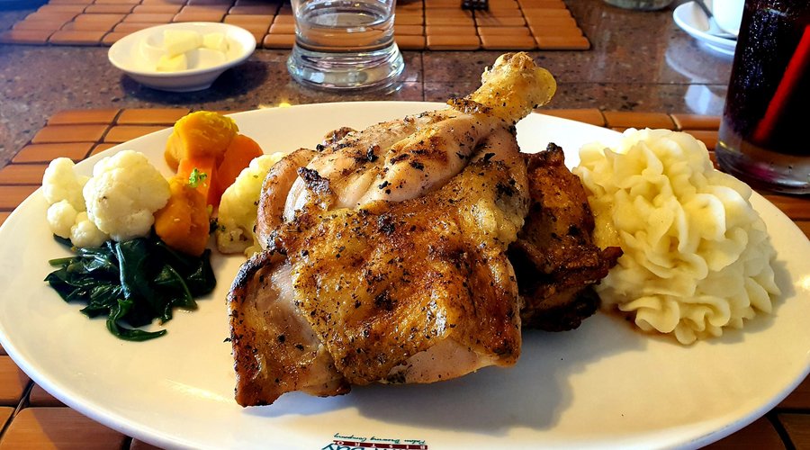 Grilled Herb Chicken -- always a  popular dish with our customers!