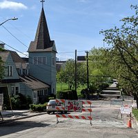 Approach to the German Church.