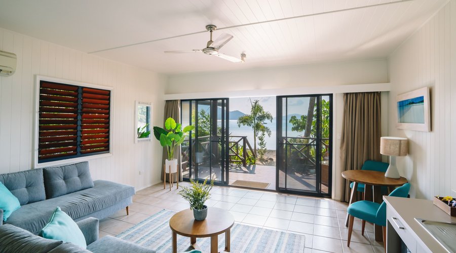 Beachfront bungalow