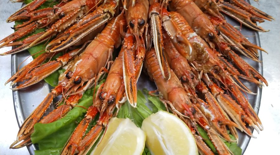 Cigalas a la plancha