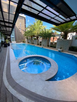 Boracay Haven Suites in Panay Island, image may contain: Pool, Water, Swimming Pool, Outdoors