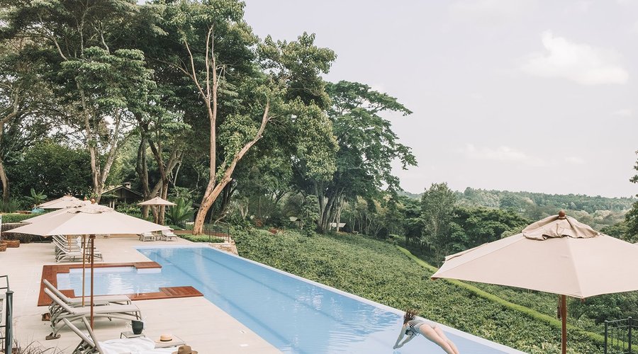 Take a dip in our 25m swimming pool