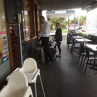 Outside Seating And Counter