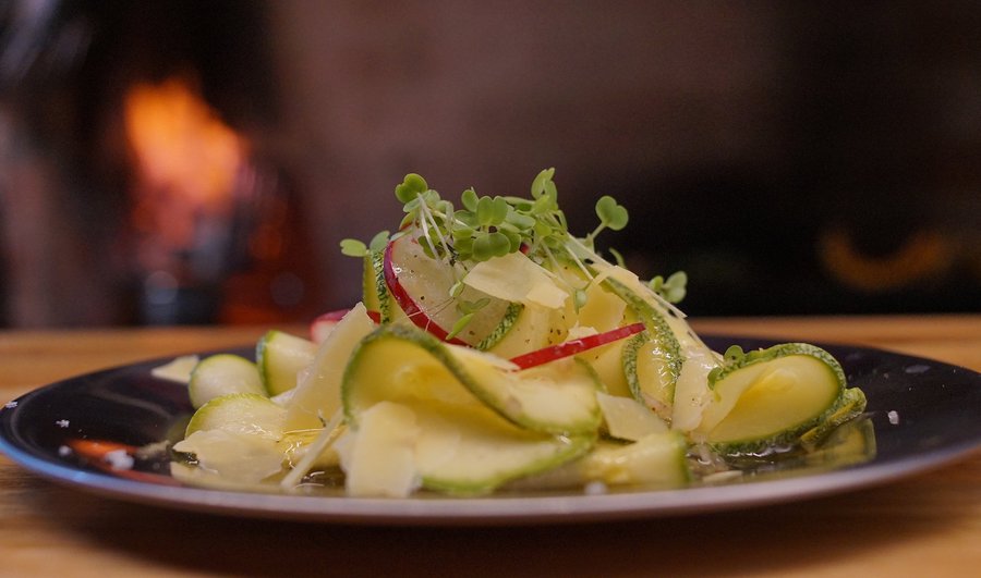 Carpaccio de zucchini 