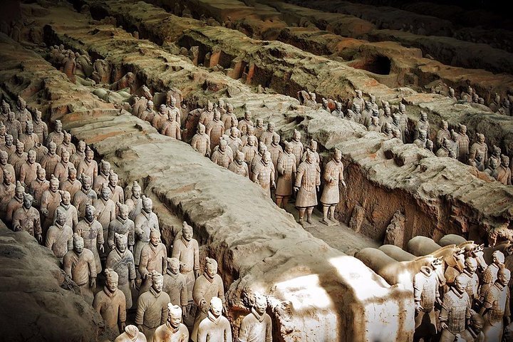 2024 Xi'an In One Day From Guilin By Air: Terracotta Warriors, City 