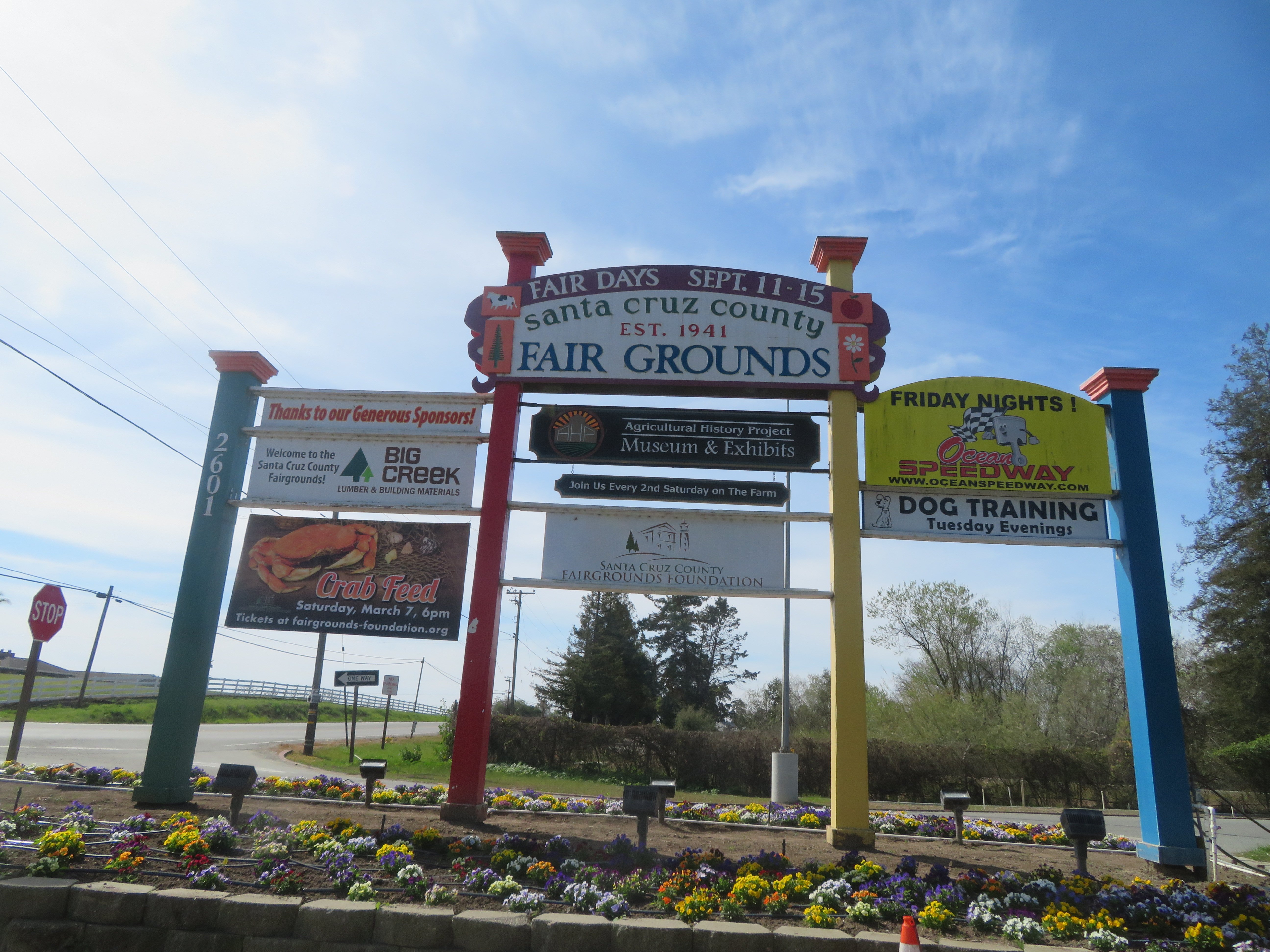 SANTA CRUZ COUNTY FAIRGROUNDS Watsonville Qu SABER antes de ir