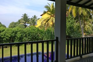 Pool und Strand