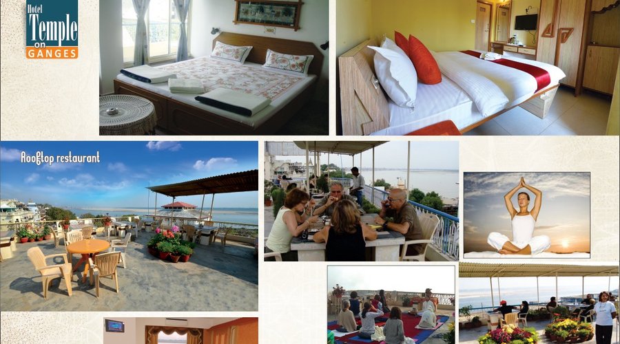 A combination of different room types