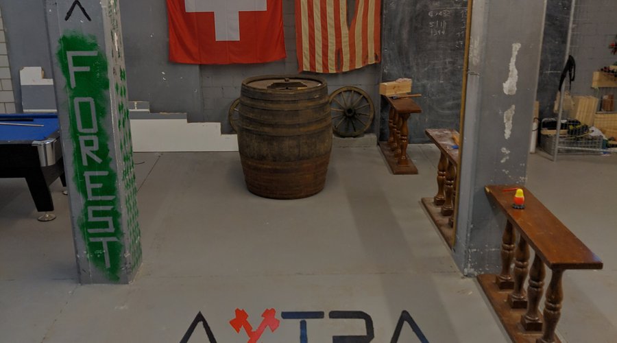 Axtra throwing grounds