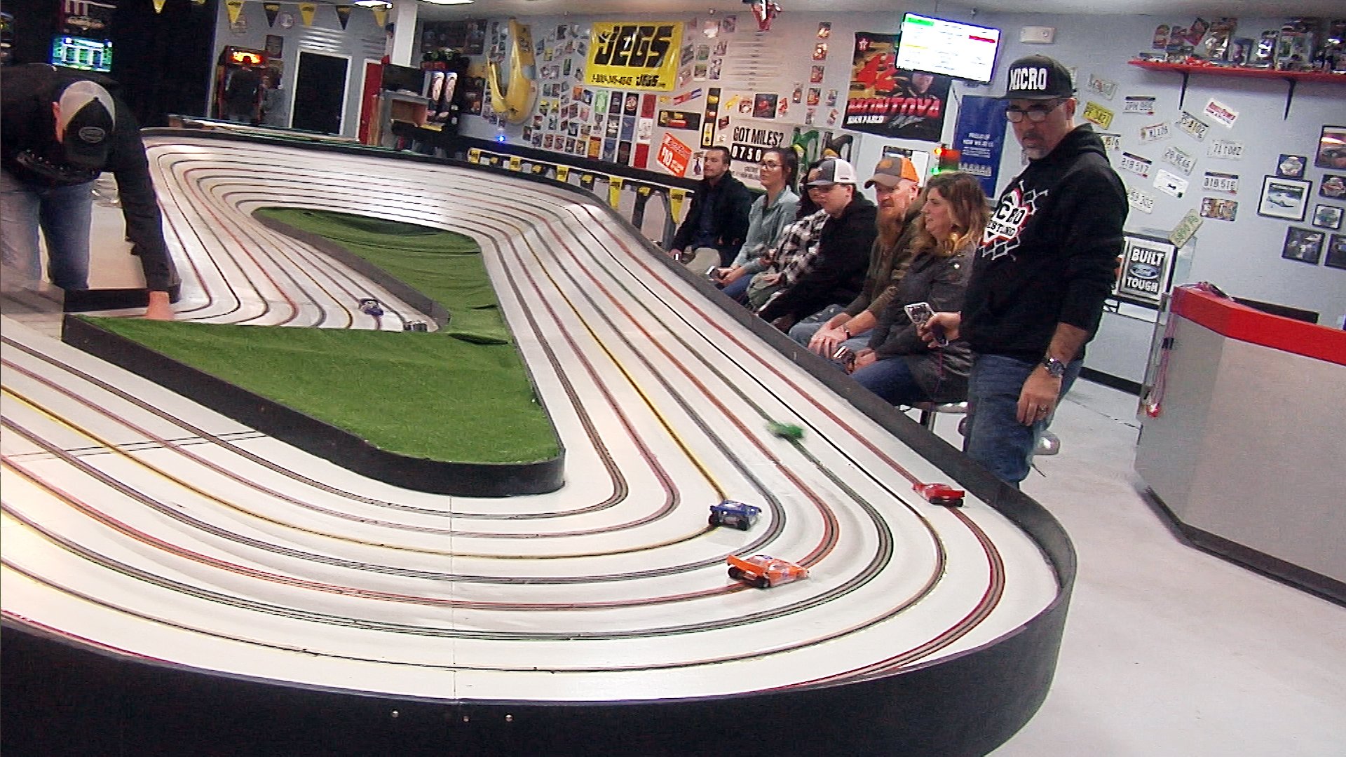 Slot car racing track locations on sale