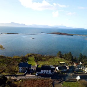 Aerial Photo of Mulranny House and Clew Bay 