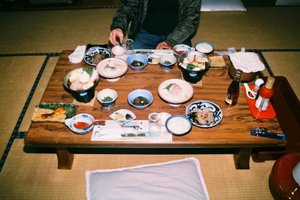 旅行者の写真