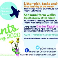 Winter/Spring events on at the farm