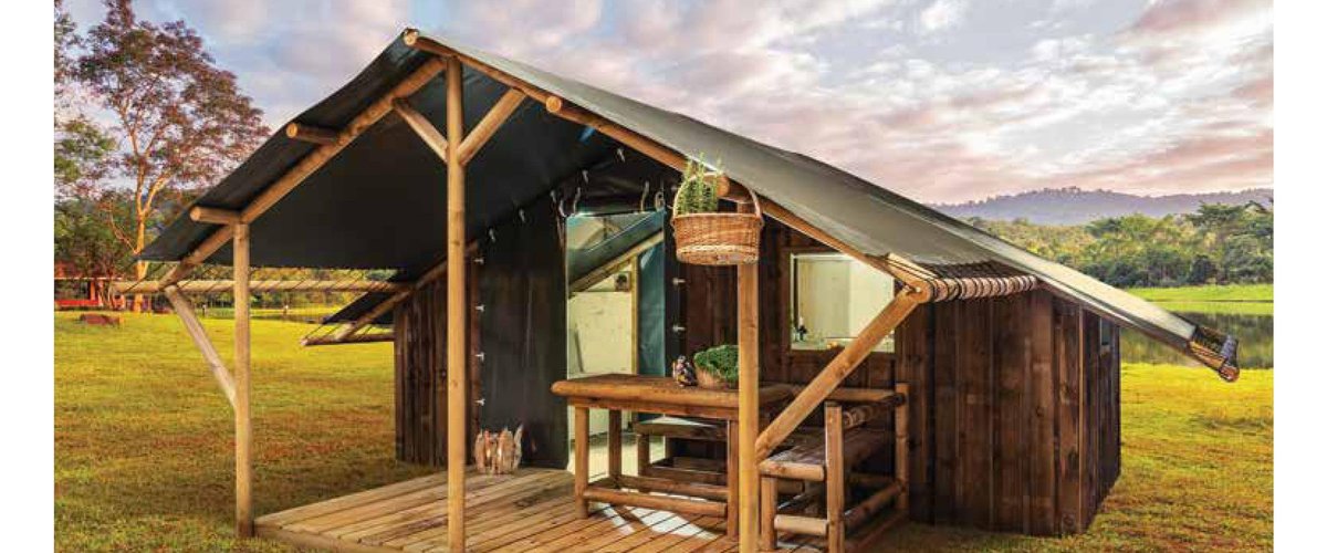 camping chalet  model campeur