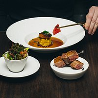 all of the duck (slades down farm) ~ umeboshi condiment ~ steamed dumpling