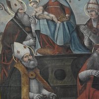 Dipinto Madonna con Bambino tra i Santi