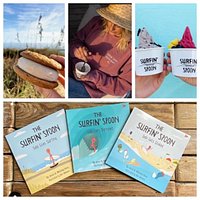 The Surfin' Spoon offers frozen yogurt, gelato, sorbets, and handmade ice cream sandwiches! We have plenty of vegan and gluten-free options available :) Stoked to see you soon!!