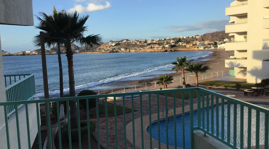 Balcony view.