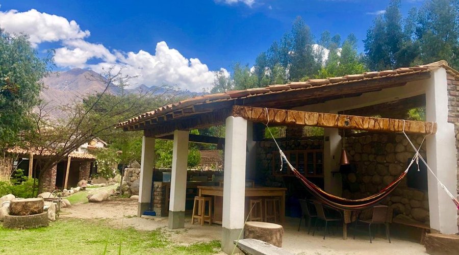 Cocina de huéspedes en Yaku Rumi