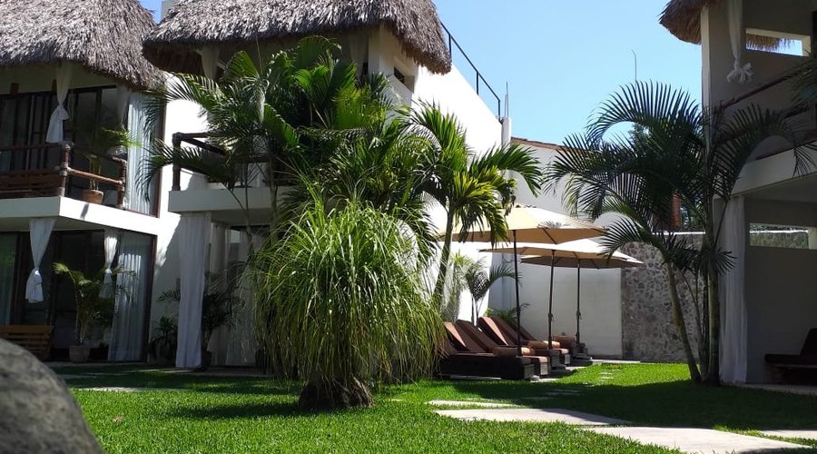 Vista desde el jardín