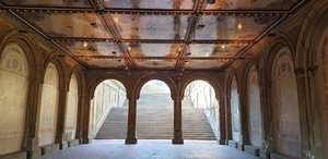 Architectural highlight of Central Park - Review of Bethesda Terrace, New  York City, NY - Tripadvisor