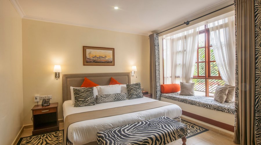 Zebra themed room