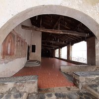 il sagrato dell'antica chiesetta