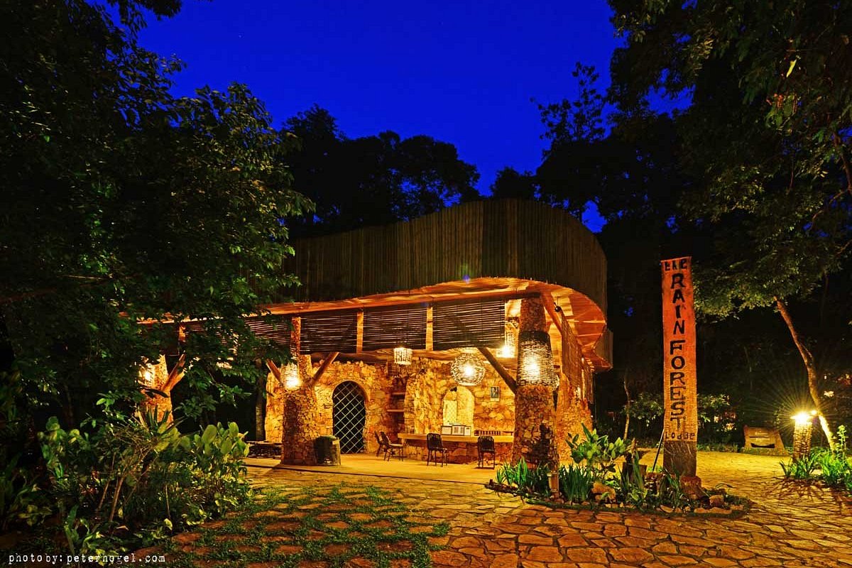 Interior View of Rainforest Lodge Mabira