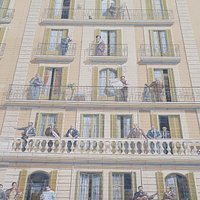 Mural Balcones de Barcelona