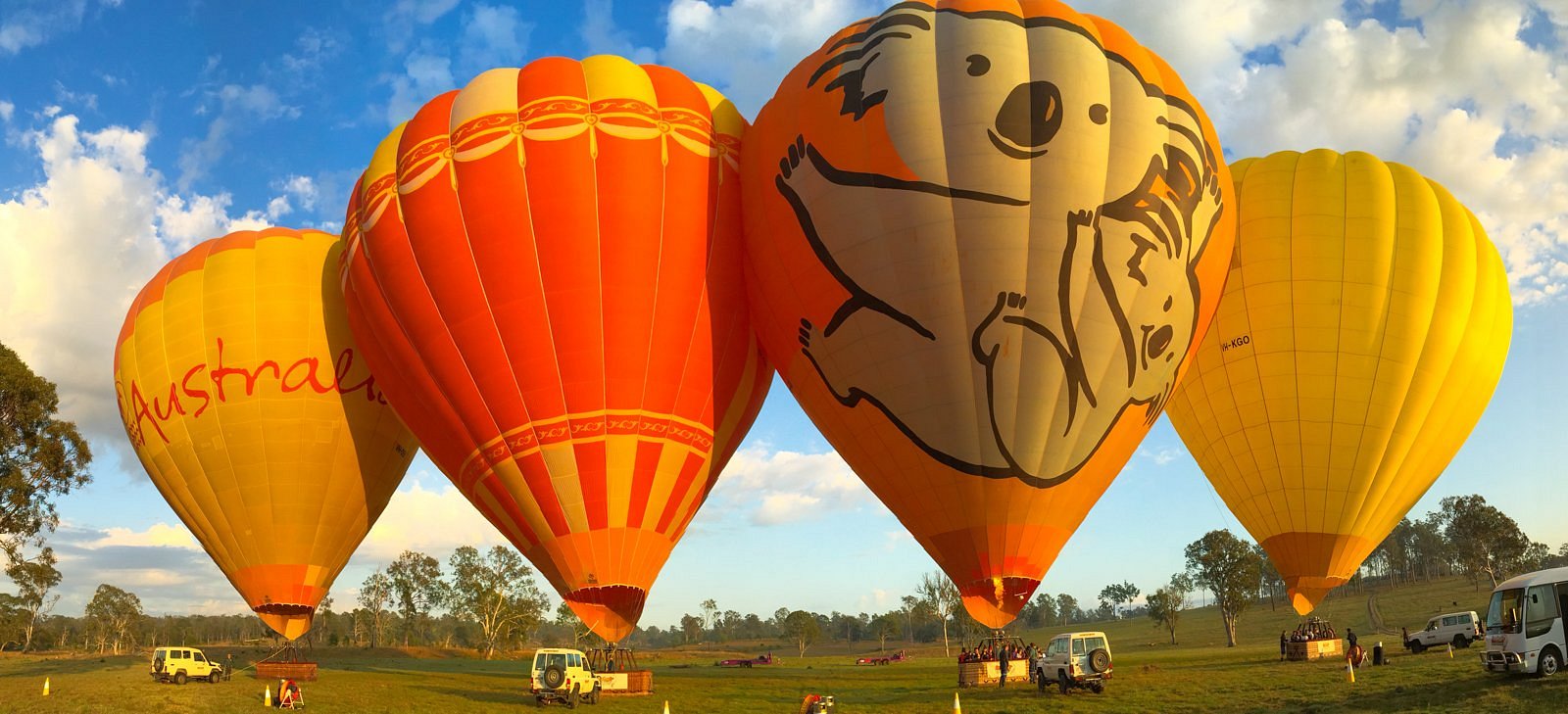 Hot Air Balloon Brisbane & Canungra Vineyards - All You Need to Know