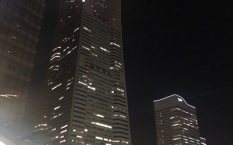 夜景が綺麗です。