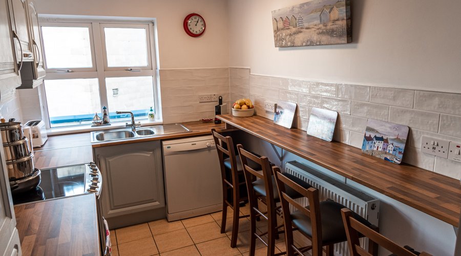 Guest kitchen to prepare meals while staying at Seawinds B&B, Killybegs