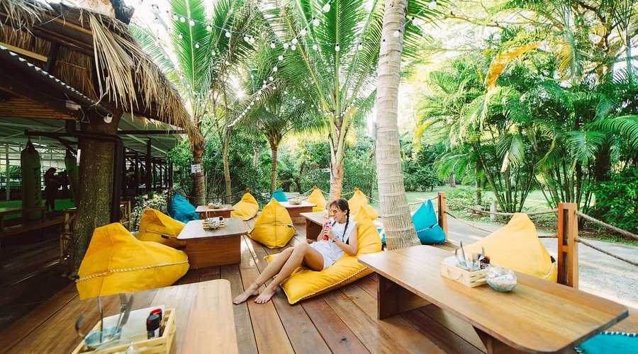 Fitkoh Cafe terrasse 