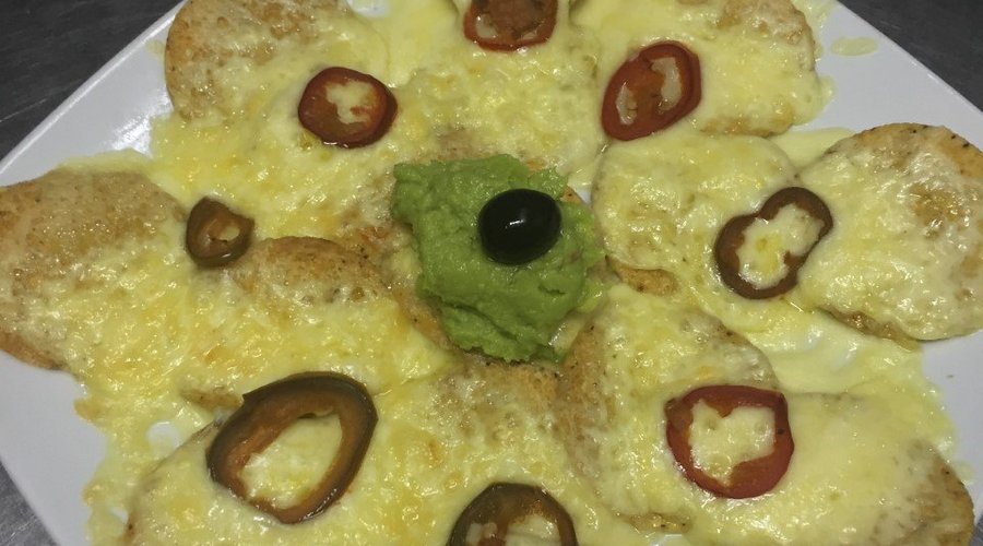 Nachos de queso