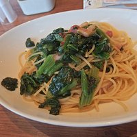 ベーコンとほうれん草のバター醤油