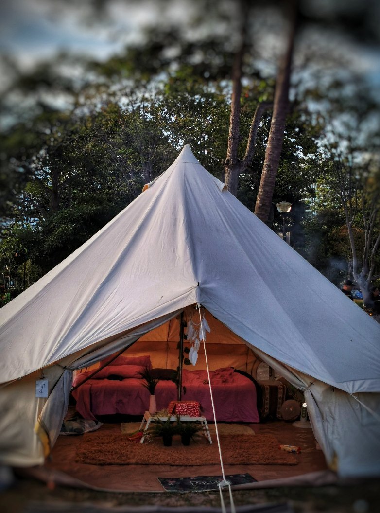 luxury bell tent