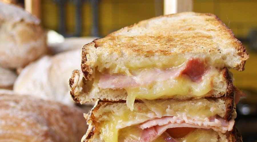 Come and warm up with a melted cheese & ham toastie, made fresh everyday on organic sourdough.