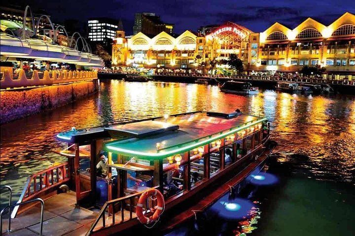 2024 Singapore Singapore River Cruise Ticket With Audio Guide 40 Minutes   Caption 