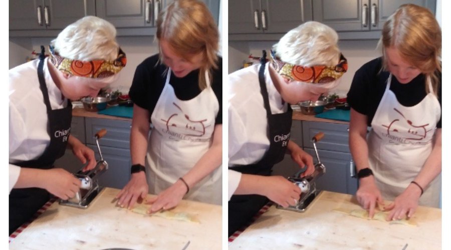 ravioli making