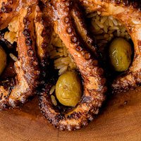 Pulpo zarandeado