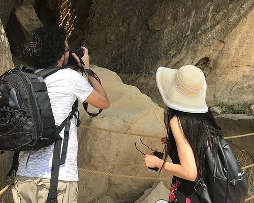 female tour guide in azerbaijan