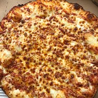Did you forget a simple step? Cut the pizza maybe?