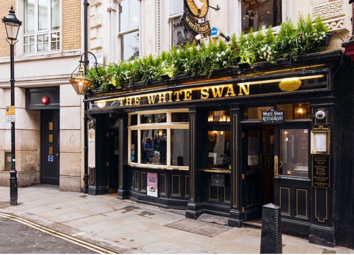 THE WHITE SWAN, London - 14 New Row, Covent Garden - Restaurant Reviews ...