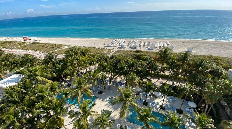 Oceanfront Views from Grand Beach Hotel Miami.