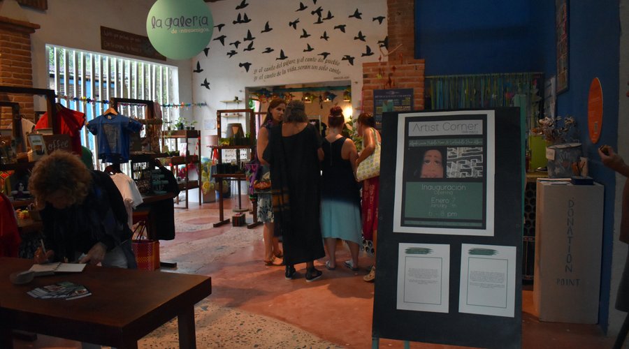 Exposición de arte en La Galería