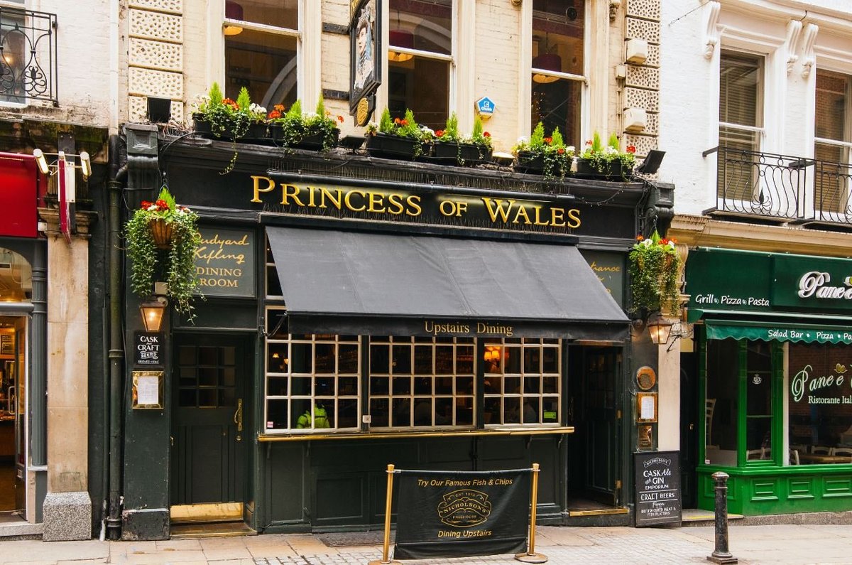 THE PRINCESS OF WALES, London - Trafalgar Square / Embankment - Updated ...