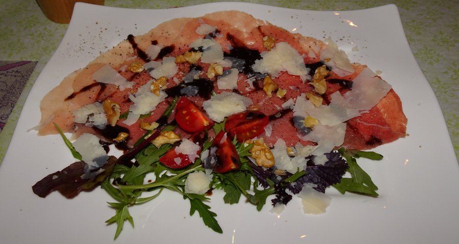 halbes Carpaccio