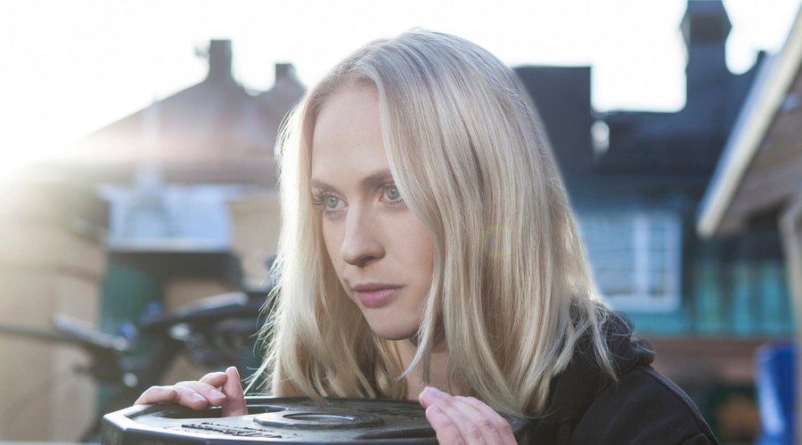 Utomhusgym på takterrassen. Mikaela Urbom, personlig tränare på Centralbadet, håller i ett flertal olika typer av pass. 