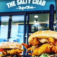 The Salty Crab - ‘Soft Shell Crab Burger’ delicious crispy, crunchy goodness.
